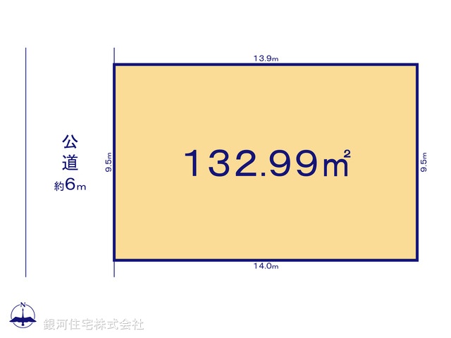 G00379321 東京都青梅市野上町２丁目 土地 2780万円【区画図】