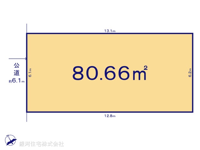 G00379390 東京都江戸川区平井４丁目 土地 6798万円【区画図】