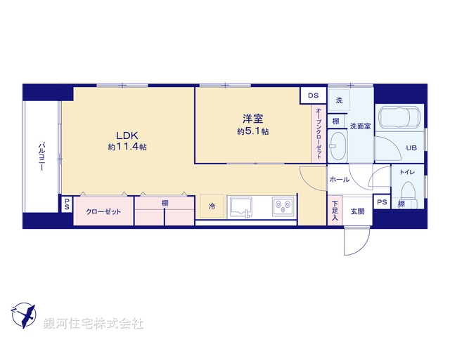G00379627 東京都豊島区巣鴨２丁目 中古マンション 3380万円【間取図】