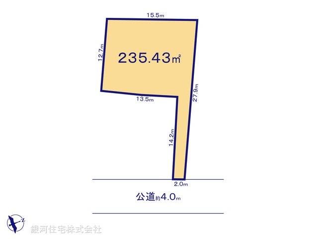 G00380957 東京都杉並区西荻南２丁目 土地 1億880万円【区画図】