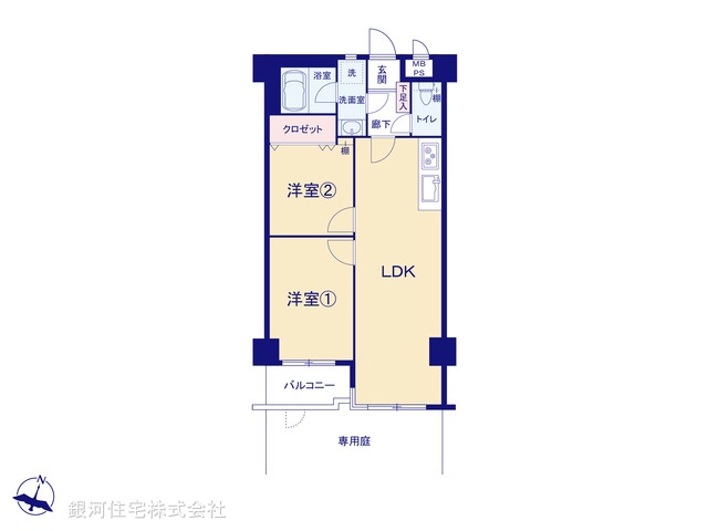 G00381078 東京都板橋区相生町 中古マンション 2990万円【間取図】