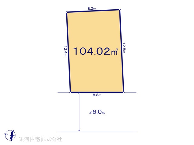 G00381139 東京都練馬区西大泉４丁目 土地 4280万円【区画図】