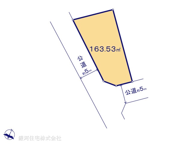 G00381865 神奈川県伊勢原市串橋 土地 1980万円【区画図】