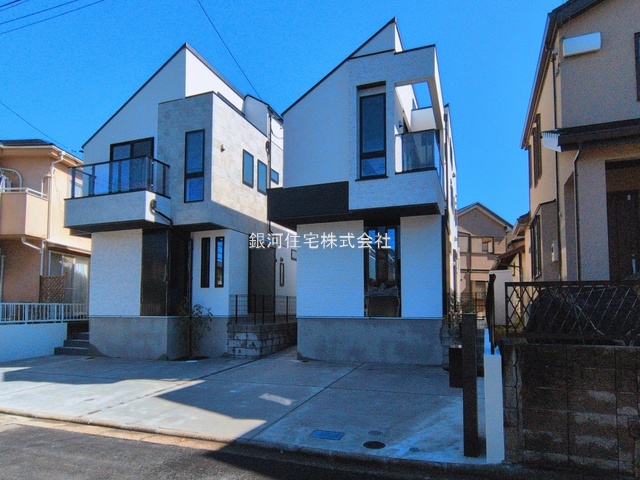 G00382707 神奈川県茅ヶ崎市松風台 新築一戸建て 4880万円 土地面積119.29m² (約36.08坪) 建物面積83.56m² (約25.27坪) 築年月2026年02月(築１年以内)【外観2】