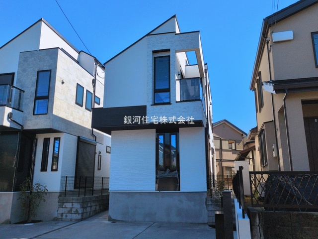 G00382707 神奈川県茅ヶ崎市松風台 新築一戸建て 4880万円 土地面積119.29m² (約36.08坪) 建物面積83.56m² (約25.27坪) 築年月2026年02月(築１年以内)【外観12】