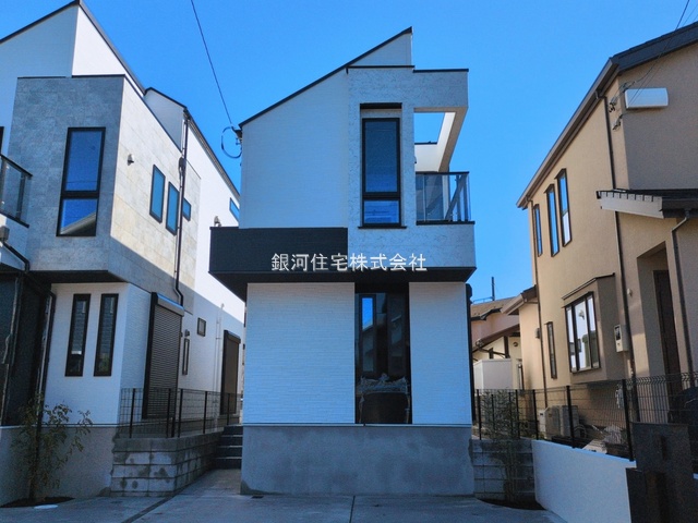 G00382707 神奈川県茅ヶ崎市松風台 新築一戸建て 4880万円 土地面積119.29m² (約36.08坪) 建物面積83.56m² (約25.27坪) 築年月2026年02月(築１年以内)【外観13】