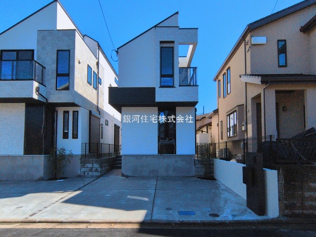 G00382707 神奈川県茅ヶ崎市松風台 新築一戸建て 4880万円 土地面積119.29m² (約36.08坪) 建物面積83.56m² (約25.27坪) 築年月2026年02月(築１年以内)【外観14】
