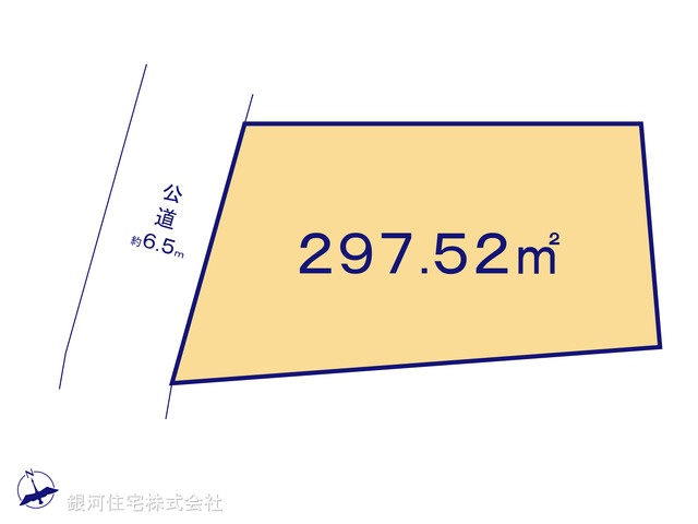 G00384086 神奈川県横浜市青葉区美しが丘２丁目 土地 1億1500万円【区画図】