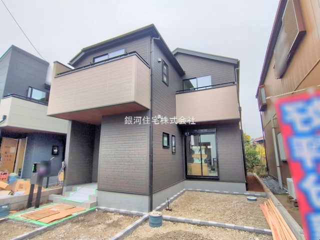 G00384270 千葉県松戸市千駄堀 新築一戸建て 4290万円 土地面積106.85m² (約32.32坪) 建物面積104.48m² (約31.60坪) 間取り４ＬＤＫ 築年月2025年12月【外観7】