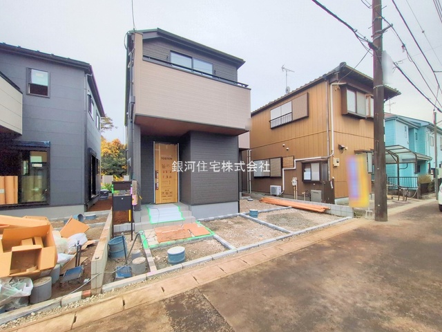 G00384270 千葉県松戸市千駄堀 新築一戸建て 4290万円 土地面積106.85m² (約32.32坪) 建物面積104.48m² (約31.60坪) 間取り４ＬＤＫ 築年月2025年12月【外観12】