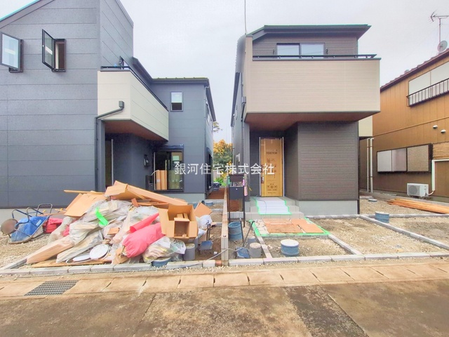 G00384271 千葉県松戸市千駄堀 新築一戸建て 4390万円 土地面積108.68m² (約32.87坪) 建物面積105.30m² (約31.85坪) 間取り４ＬＤＫ 築年月2025年12月【外観8】