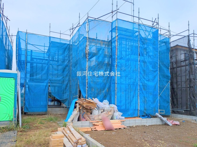 G00384274 千葉県市川市北方町４丁目 新築一戸建て 5499万円 土地面積198.76m² (約60.12坪) 建物面積104.57m² (約31.63坪) 間取り４ＬＤＫ 築年月2025年11月(築１年以内)【外観16】