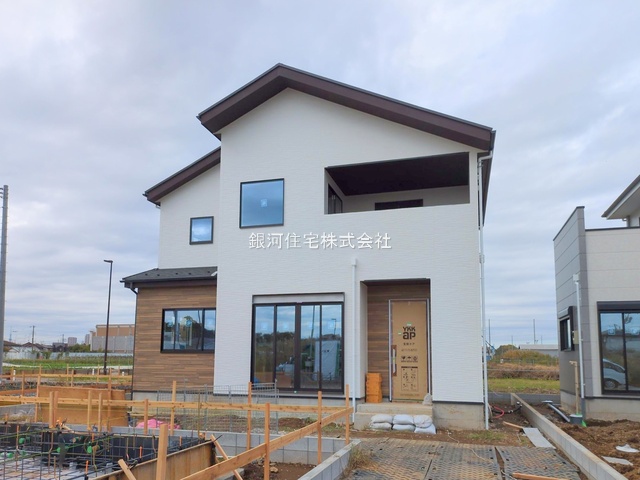 G00384275 千葉県市川市北方町４丁目 新築一戸建て 5399万円 土地面積198.86m² (約60.15坪) 建物面積109.06m² (約32.99坪) 間取り４ＬＤＫ 築年月2025年11月(築１年以内)