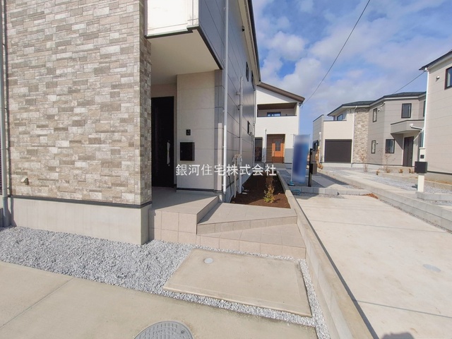 G00384276 千葉県市川市北方町４丁目 新築一戸建て 5188万円 土地面積150.50m² (約45.52坪) 建物面積107.39m² (約32.48坪) 間取り４ＬＤＫ 築年月2026年01月(築１年以内)【外観18】