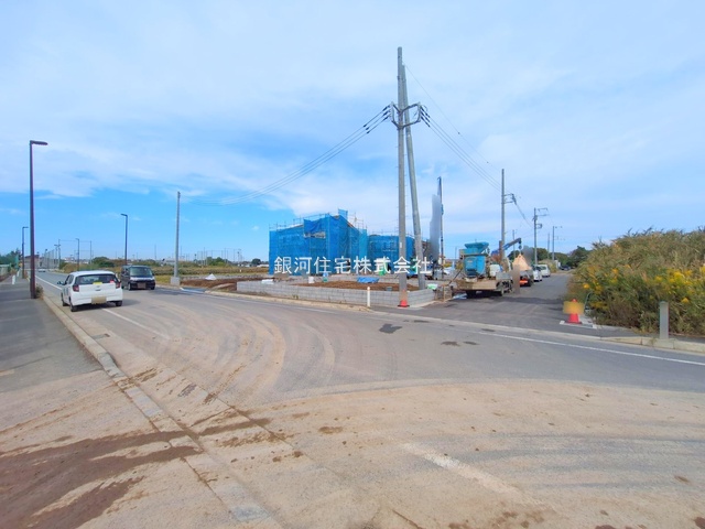 G00384278 千葉県市川市北方町４丁目 新築一戸建て 6299万円 土地面積160.05m² (約48.41坪) 建物面積105.96m² (約32.05坪) 間取り４ＬＤＫ 築年月2026年02月【外観6】