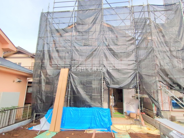 G00384280 埼玉県上尾市大字久保 新築一戸建て 3490万円 土地面積146.77m² (約44.39坪) 建物面積99.36m² (約30.05坪) 間取り４ＬＤＫ 築年月2025年12月【外観16】