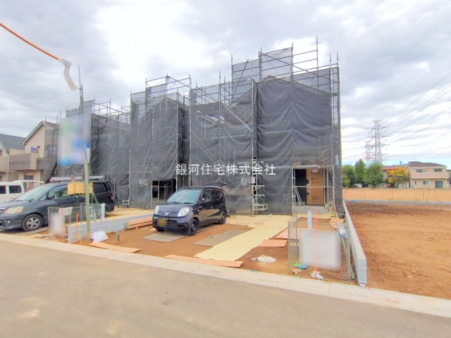 G00384285 埼玉県上尾市大字久保 新築一戸建て 3690万円 土地面積140.03m² (約42.35坪) 建物面積98.74m² (約29.86坪) 間取り４ＬＤＫ 築年月2025年12月【外観2】