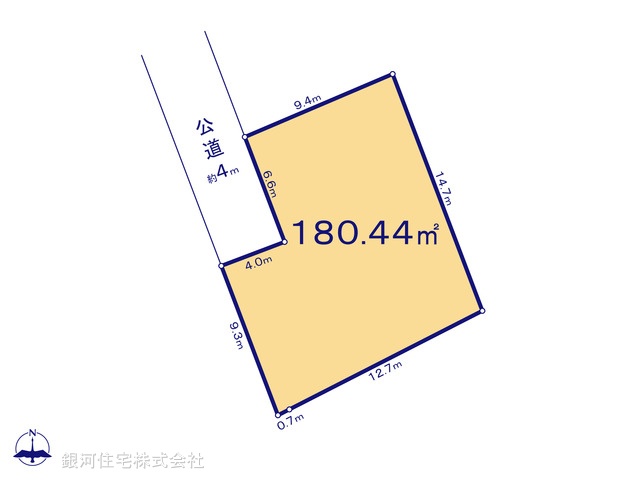 G00384295 神奈川県横浜市神奈川区西神奈川３丁目 土地 1億3800万円【区画図】