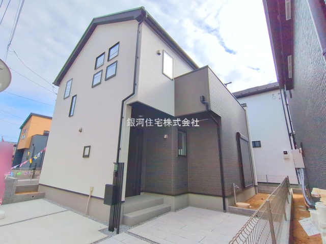 G00384336 千葉県流山市平和台３丁目 新築一戸建て 4680万円 土地面積102.40m² (約30.97坪) 建物面積96.47m² (約29.18坪) 間取り４ＬＤＫ 築年月2025年09月(築１年以内)【外観7】