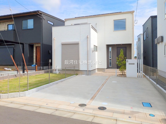 G00384353 千葉県千葉市緑区土気町 新築一戸建て 3980万円 土地面積165.32m² (約50.00坪) 建物面積113.44m² (約34.31坪) 間取り３ＬＤＫ 築年月2025年10月(築１年以内)【外観5】