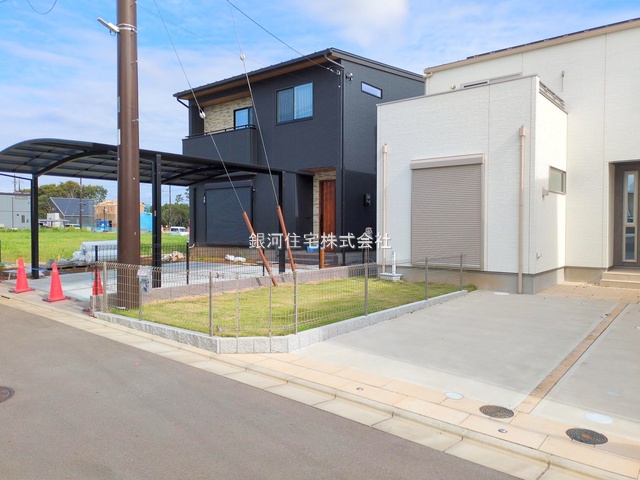 G00384353 千葉県千葉市緑区土気町 新築一戸建て 3980万円 土地面積165.32m² (約50.00坪) 建物面積113.44m² (約34.31坪) 間取り３ＬＤＫ 築年月2025年10月(築１年以内)【外観6】