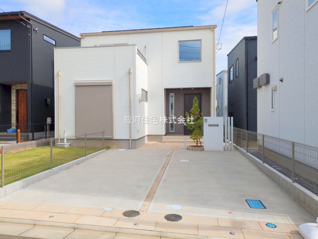 G00384353 千葉県千葉市緑区土気町 新築一戸建て 3980万円 土地面積165.32m² (約50.00坪) 建物面積113.44m² (約34.31坪) 間取り３ＬＤＫ 築年月2025年10月(築１年以内)【外観12】