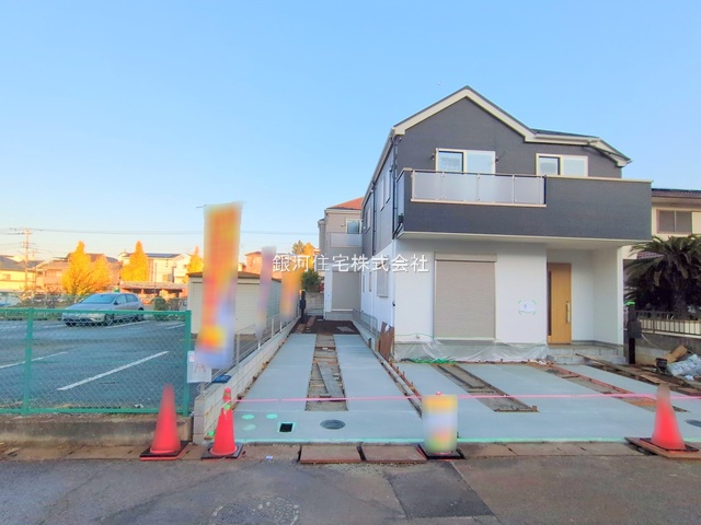 G00384357 千葉県船橋市習志野台５丁目 新築一戸建て 4799万円 土地面積128.06m² (約38.73坪) 建物面積108.88m² (約32.93坪) 間取り４ＬＤＫ 築年月2025年11月(築１年以内)【外観2】