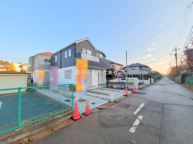 G00384357 千葉県船橋市習志野台５丁目 新築一戸建て 4799万円 土地面積128.06m² (約38.73坪) 建物面積108.88m² (約32.93坪) 間取り４ＬＤＫ 築年月2025年11月(築１年以内)【外観3】