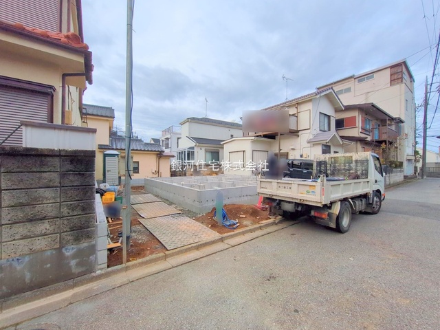 G00384363 千葉県船橋市松が丘１丁目 新築一戸建て 3990万円 土地面積113.77m² (約34.41坪) 建物面積94.39m² (約28.55坪) 間取り４ＬＤＫ 築年月2026年01月【外観2】