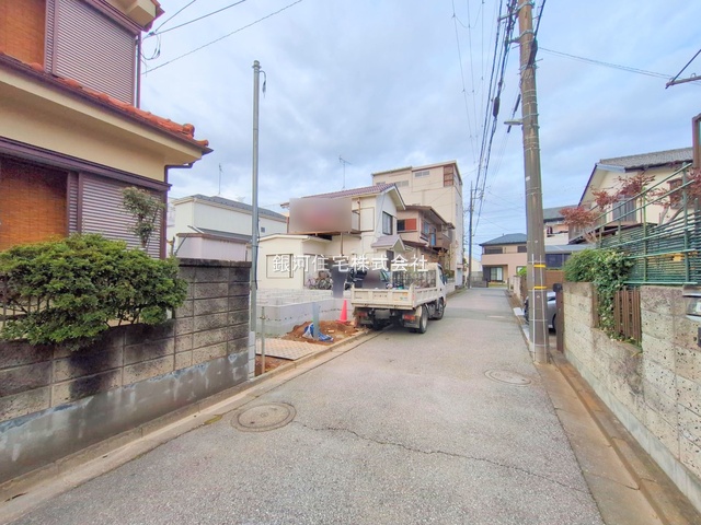 G00384363 千葉県船橋市松が丘１丁目 新築一戸建て 3990万円 土地面積113.77m² (約34.41坪) 建物面積94.39m² (約28.55坪) 間取り４ＬＤＫ 築年月2026年01月【外観3】