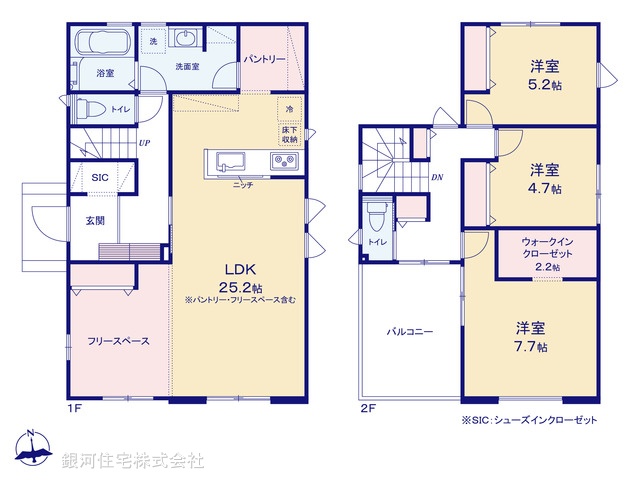G00384423 千葉県木更津市金田東４丁目 中古一戸建て 3980万円【間取図】