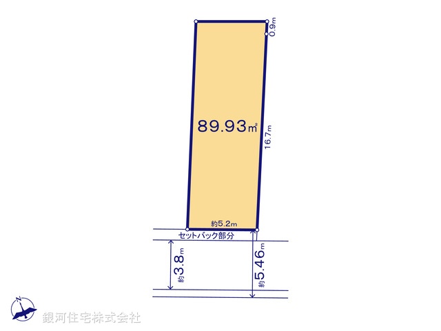 G00384433 東京都目黒区南２丁目 土地 1億1500万円【区画図】