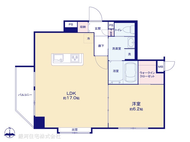 G00384659 東京都墨田区亀沢４丁目 中古マンション 6980万円【間取図】