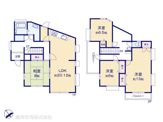 G00384743 千葉県千葉市緑区大椎町 中古一戸建て 1999万円【間取図】