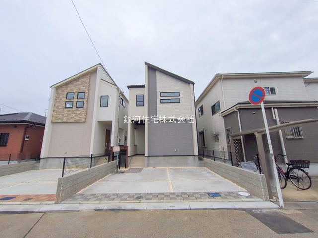 G00384896 千葉県船橋市習志野台６丁目 新築一戸建て 5290万円 土地面積132.35m² (約40.03坪) 建物面積103.65m² (約31.35坪) 間取り３ＬＤＫ 築年月2025年11月(築１年以内)【外観2】