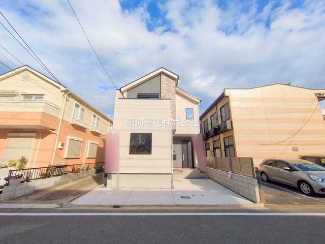 G00385187 千葉県八千代市村上 新築一戸建て 4688万円 土地面積100.14m² (約30.29坪) 建物面積105.77m² (約31.99坪) 築年月2025年09月(築１年以内)【外観2】