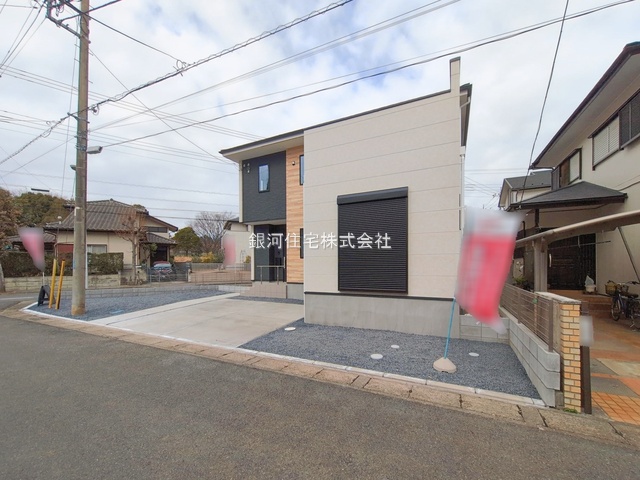 G00385330 千葉県我孫子市つくし野５丁目 新築一戸建て 4288万円 土地面積176.34m² (約53.34坪) 建物面積106.53m² (約32.22坪) 間取り４ＬＤＫ 築年月2026年01月(築１年以内)【外観15】