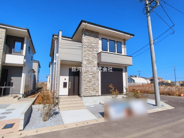 G00385543 千葉県市川市北方町４丁目 新築一戸建て 6199万円 土地面積155.04m² (約46.89坪) 建物面積109.06m² (約32.99坪) 間取り４ＬＤＫ 築年月2026年03月【外観2】