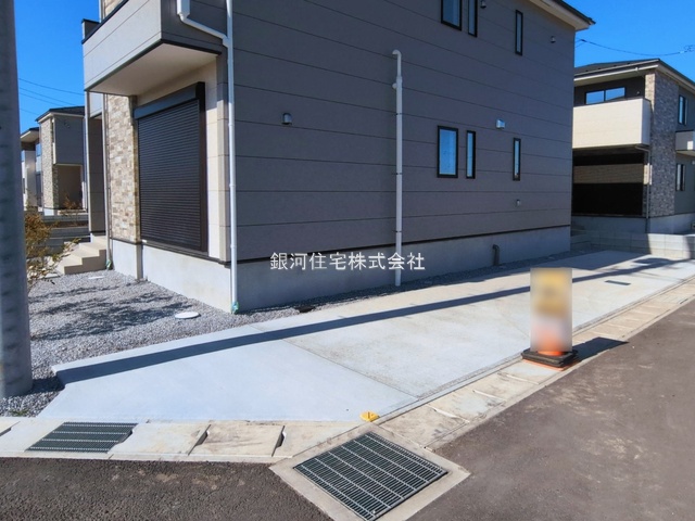 G00385543 千葉県市川市北方町４丁目 新築一戸建て 6199万円 土地面積155.04m² (約46.89坪) 建物面積109.06m² (約32.99坪) 間取り４ＬＤＫ 築年月2026年03月【外観4】