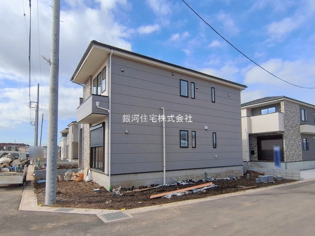G00385543 千葉県市川市北方町４丁目 新築一戸建て 6199万円 土地面積155.04m² (約46.89坪) 建物面積109.06m² (約32.99坪) 間取り４ＬＤＫ 築年月2026年03月【外観14】