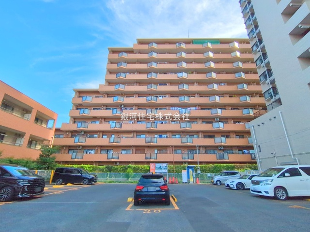 G00385570 埼玉県草加市栄町３丁目 中古マンション 3498万円 専有面積61.05m² (約18.46坪) 間取り２ＳＬＤＫ 所在階4階 築年月1990年07月(築35年)【外観12】