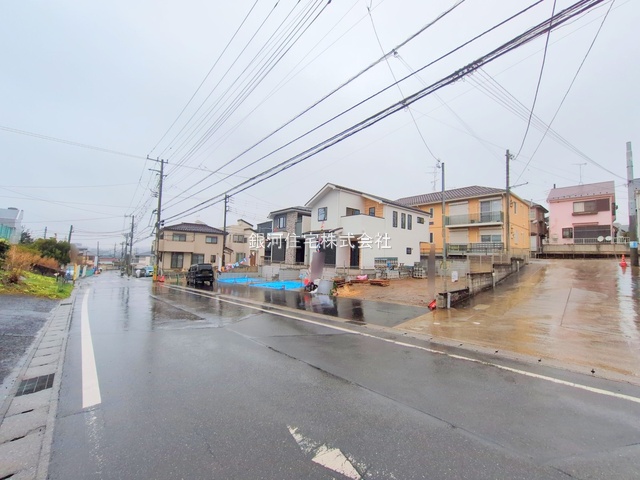 G00385850 千葉県市川市北方町４丁目 新築一戸建て 5199万円 土地面積134.11m² (約40.56坪) 建物面積105.24m² (約31.83坪) 間取り２ＳＬＤＫ 築年月2025年12月(築１年以内)【外観3】