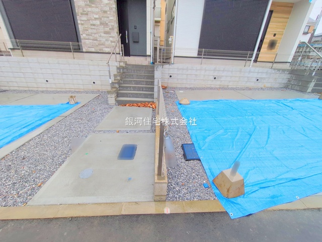 G00385850 千葉県市川市北方町４丁目 新築一戸建て 5199万円 土地面積134.11m² (約40.56坪) 建物面積105.24m² (約31.83坪) 間取り２ＳＬＤＫ 築年月2025年12月(築１年以内)【外観7】