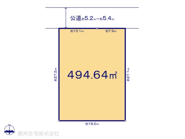G00385934 埼玉県草加市住吉２丁目 土地 2億3000万円【区画図】