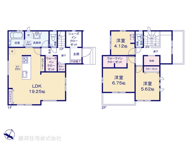G00387011 埼玉県桶川市大字加納 中古一戸建て 3899万円【間取図】