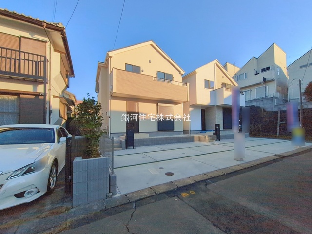 G00387038 東京都町田市玉川学園３丁目 新築一戸建て 4990万円 土地面積122.19m² (約36.96坪) 建物面積97.70m² (約29.55坪) 間取り４ＬＤＫ 築年月2026年01月(築１年以内)【外観2】