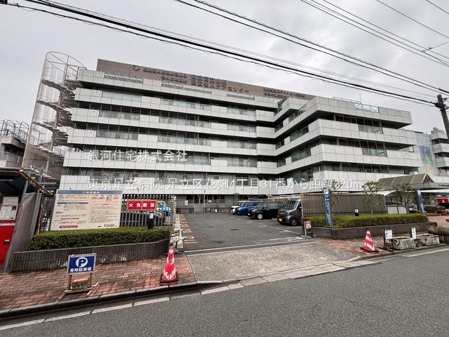 G00387042 東京都足立区花畑４丁目 新築一戸建て 5190万円 土地面積107.41m² (約32.49坪) 建物面積93.36m² (約28.24坪) 間取り４ＬＤＫ 築年月2026年02月【周辺環境】東京足立病院