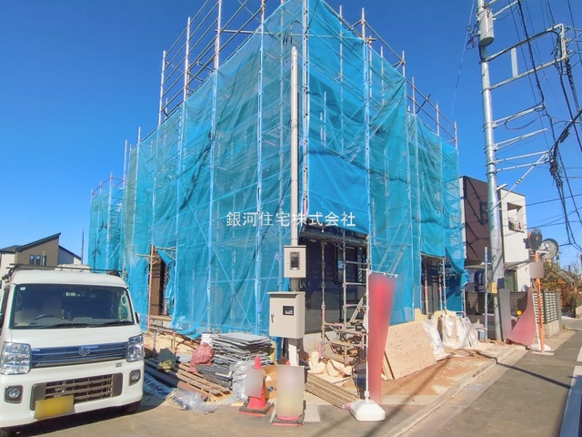 G00387109 千葉県船橋市松が丘１丁目 新築一戸建て 3590万円 土地面積120.01m² (約36.30坪) 建物面積102.26m² (約30.93坪) 間取り４ＬＤＫ 築年月2026年02月【外観5】