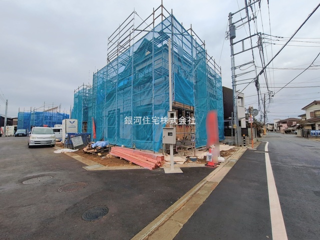G00387109 千葉県船橋市松が丘１丁目 新築一戸建て 3590万円 土地面積120.01m² (約36.30坪) 建物面積102.26m² (約30.93坪) 間取り４ＬＤＫ 築年月2026年02月【外観8】