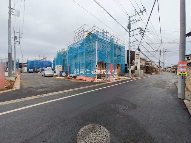 G00387109 千葉県船橋市松が丘１丁目 新築一戸建て 3590万円 土地面積120.01m² (約36.30坪) 建物面積102.26m² (約30.93坪) 間取り４ＬＤＫ 築年月2026年02月【外観9】